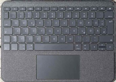 Logitech Folio Touch - die Tastatur mit Hintergrundbeleuchtung